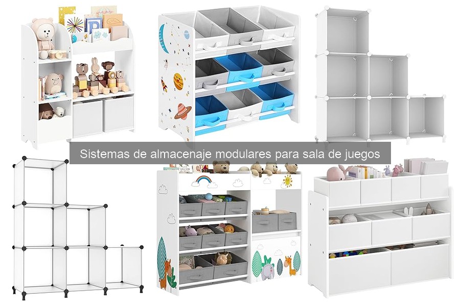** Sistemas de Almacenaje Modulares para Sala de Juegos: ¿Qué Son?