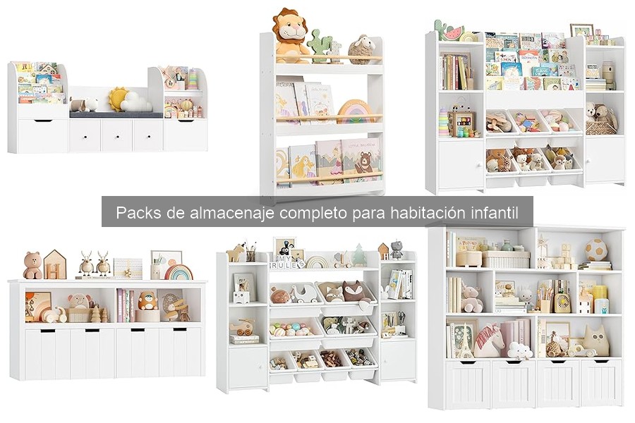Soluciones si el pack de almacenaje no se adapta a la habitación