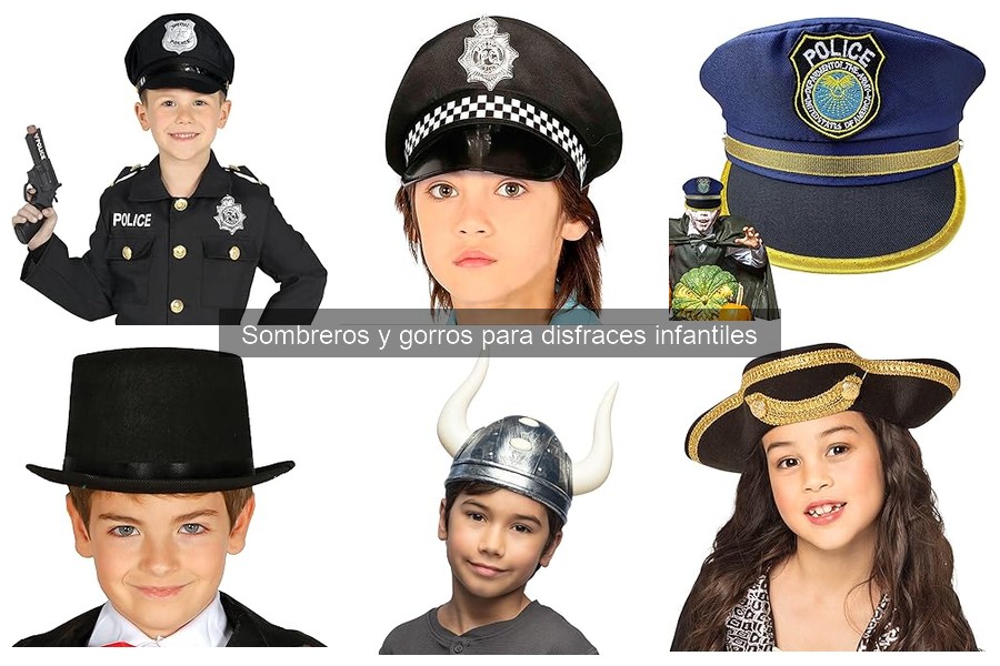 Sombreros personalizables para disfraces infantiles: ventajas y más