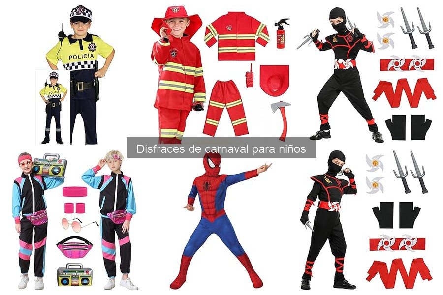 Tendencias en disfraces de carnaval para niños 2023