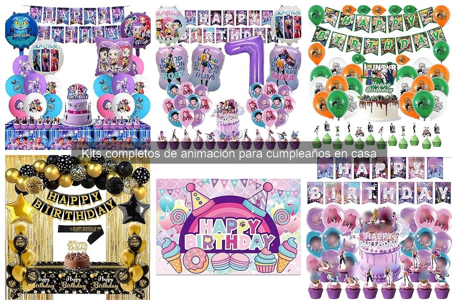 ** Tendencias en Kits de Animación para Cumpleaños 2023
