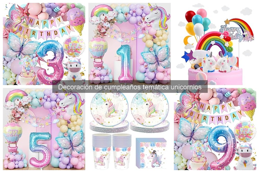 Testimonios sobre Decoración de Cumpleaños Temática Unicornios
