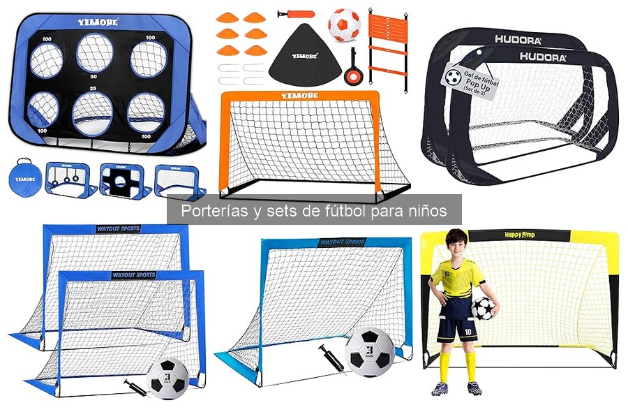 Tipos de porterías para niños: características y recomendaciones