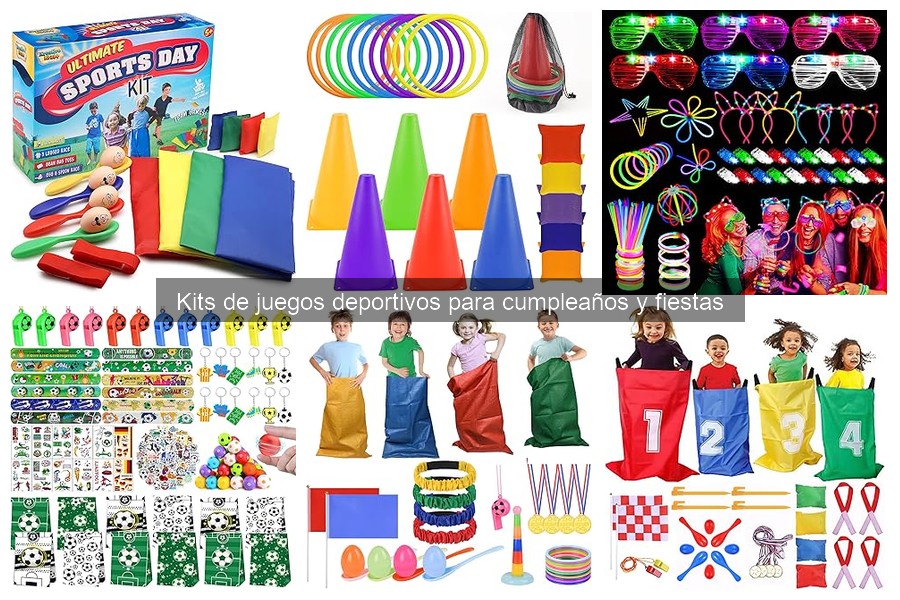 Todo sobre los kits de juegos deportivos para cumpleaños