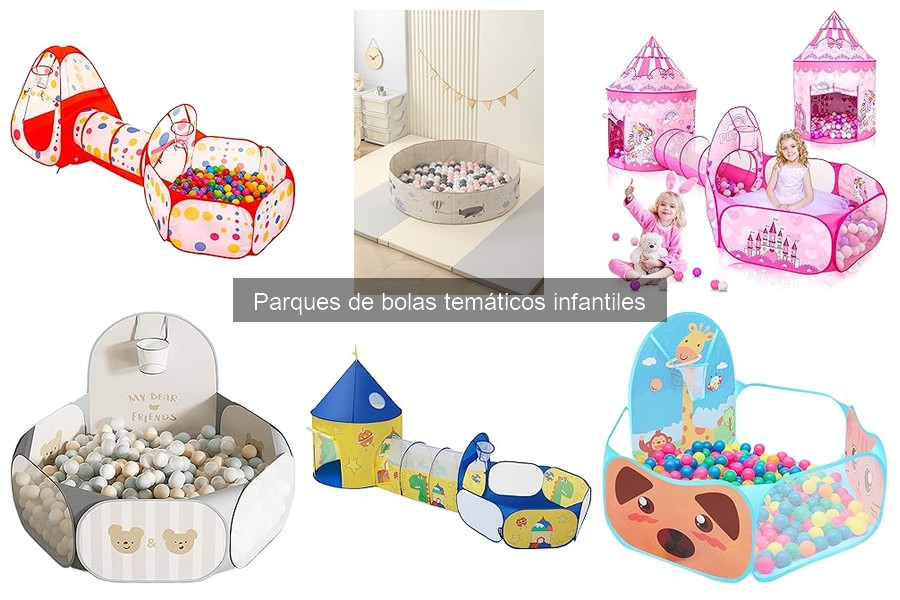 Todo sobre parques de bolas temáticos infantiles