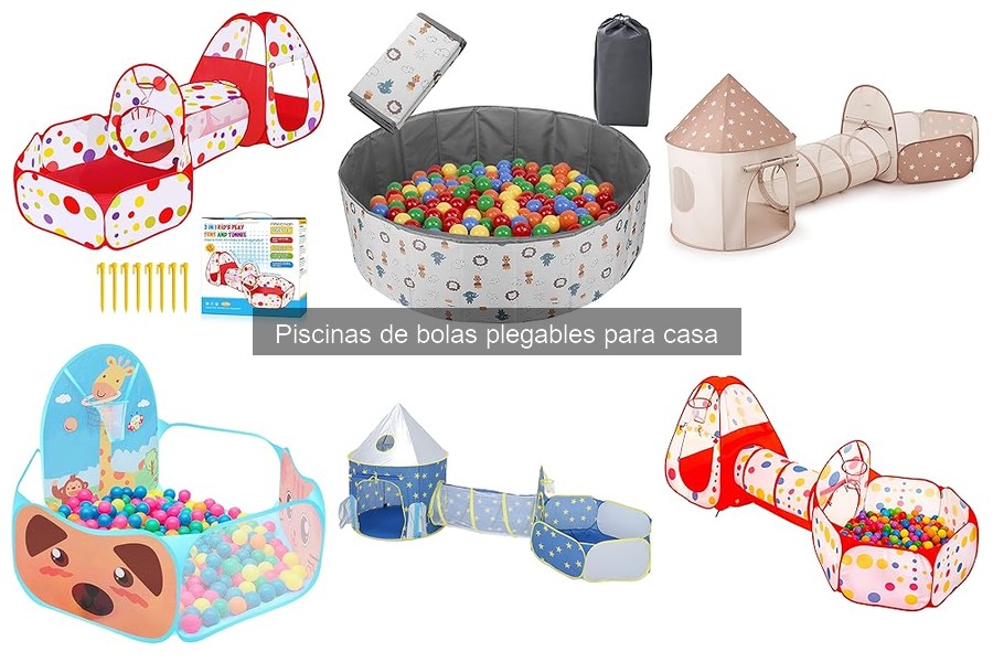 Todo sobre piscinas de bolas plegables para casa