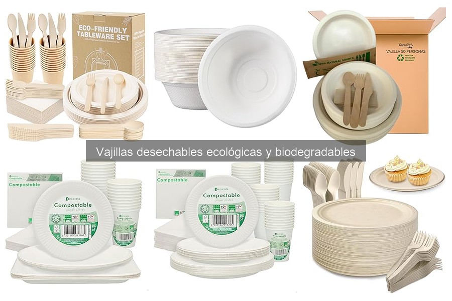 Usos Creativos de Vajillas Desechables Ecológicas en Fiestas