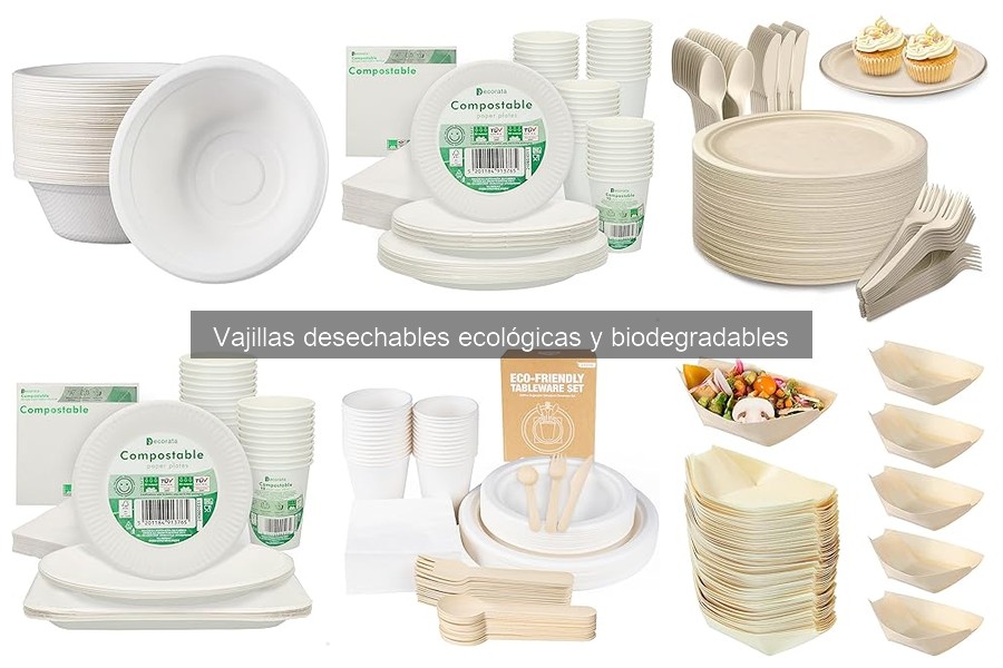 Vajillas desechables ecológicas: ¿por qué elegirlas?