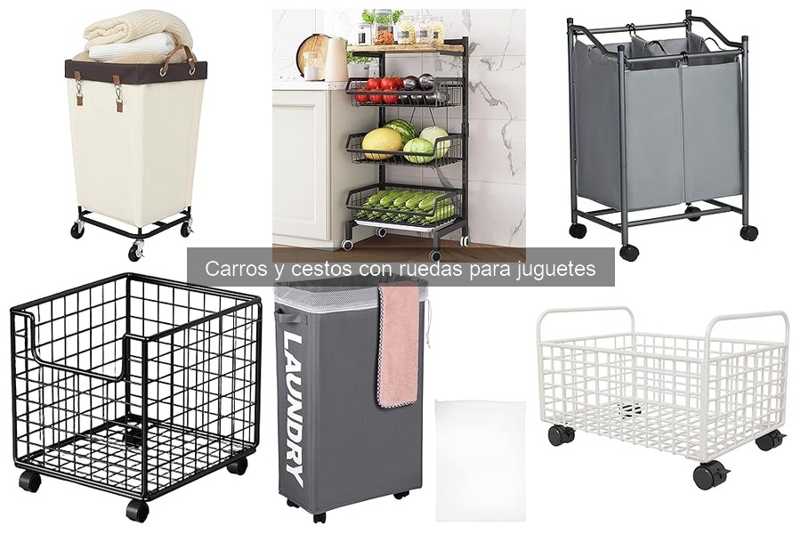 Valoraciones de Carros y Cestos con Ruedas para Juguetes