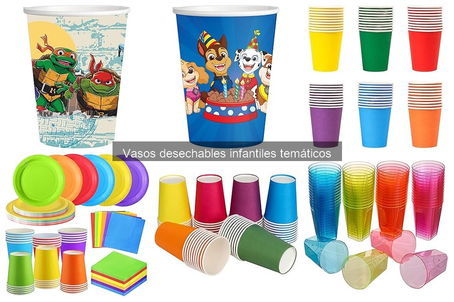 Vasos desechables infantiles temáticos: ¿Qué son y por qué usarlos?