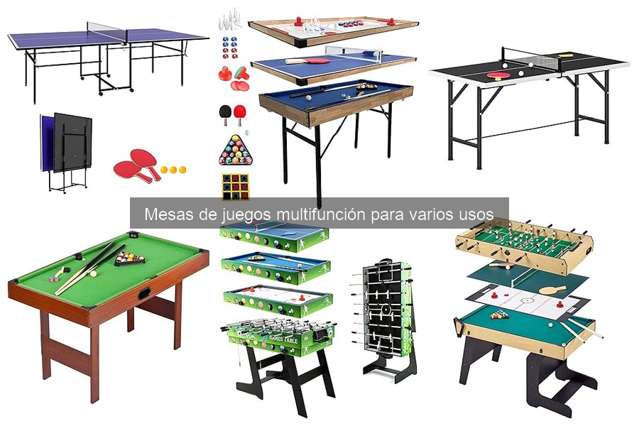 Ventajas de las mesas de juegos multifunción para el hogar