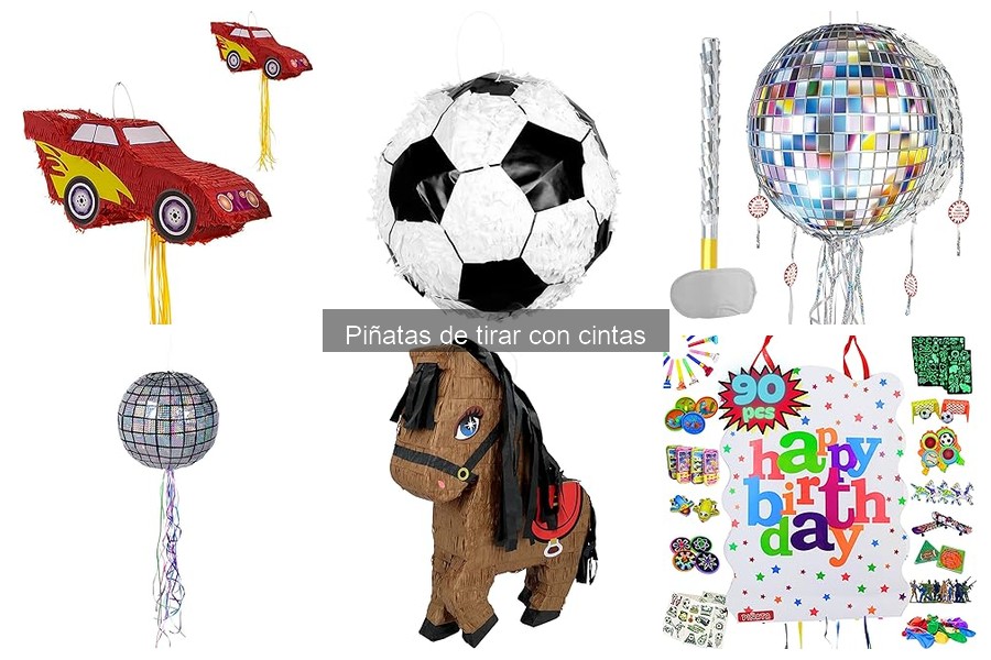 Ventajas de Piñatas de Tirar con Cintas en Fiestas Infantiles