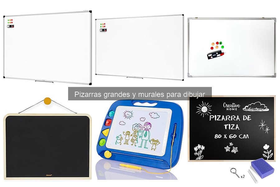 Ventajas de Pizarras y Murales para Dibujar en Casa