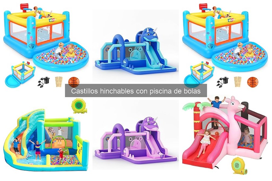 Ventajas de tener un castillo hinchable con piscina de bolas