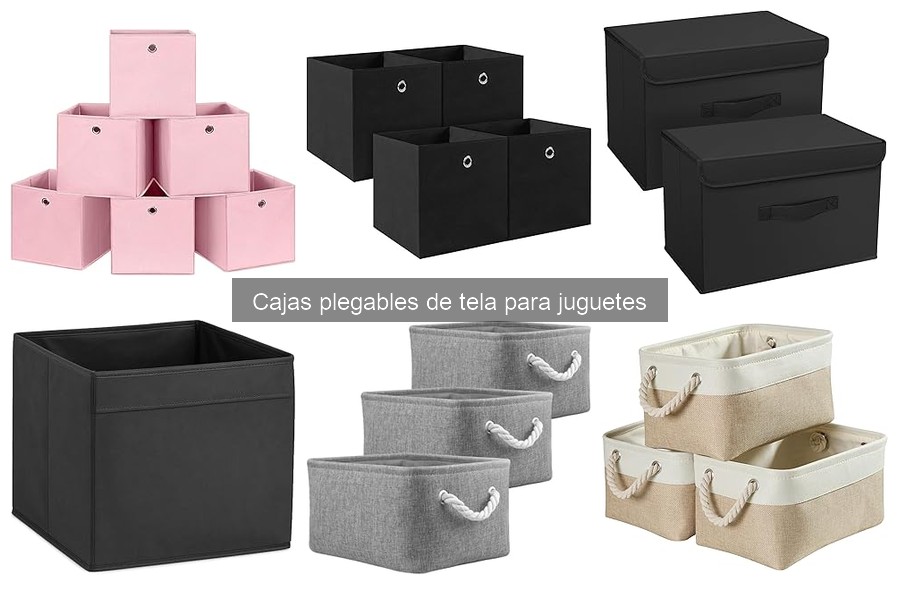 Ventajas y Desventajas de Cajas Plegables de Tela para Juguetes