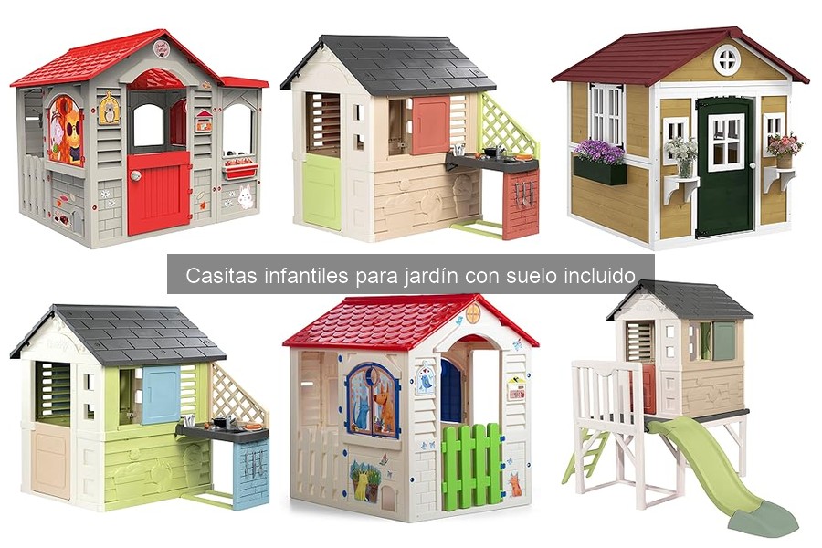 ** Ventajas y desventajas de casitas infantiles con suelo
