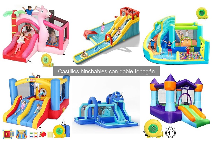 Ventajas y Desventajas de Castillos Hinchables con Doble Tobogán