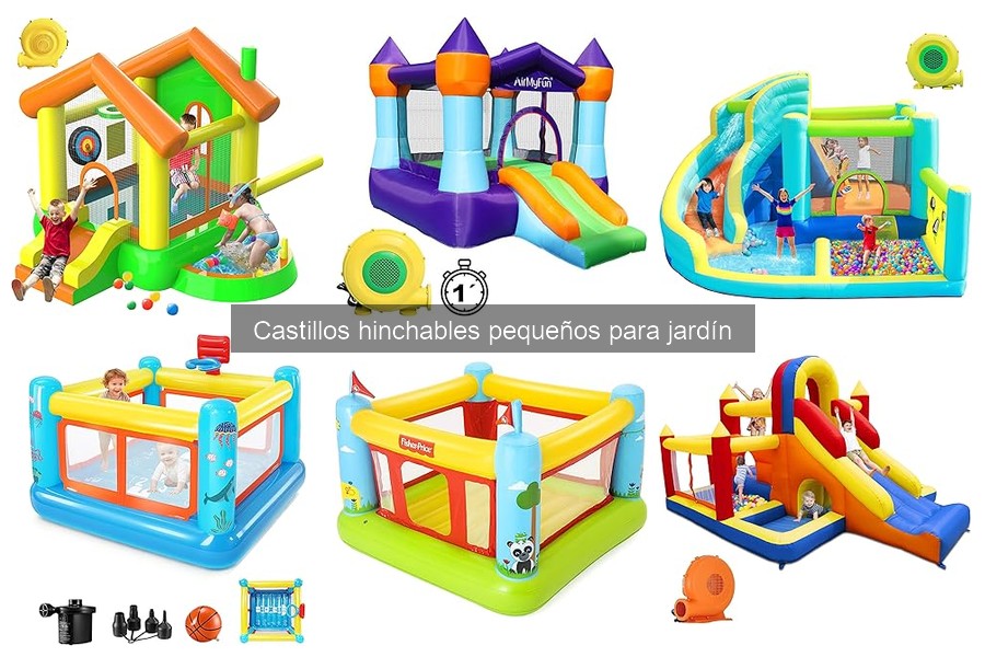 Ventajas y desventajas de castillos hinchables pequeños para jardín