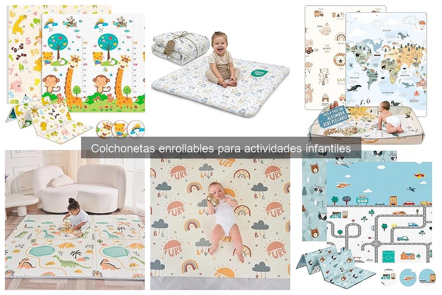 Ventajas y desventajas de colchonetas enrollables infantiles