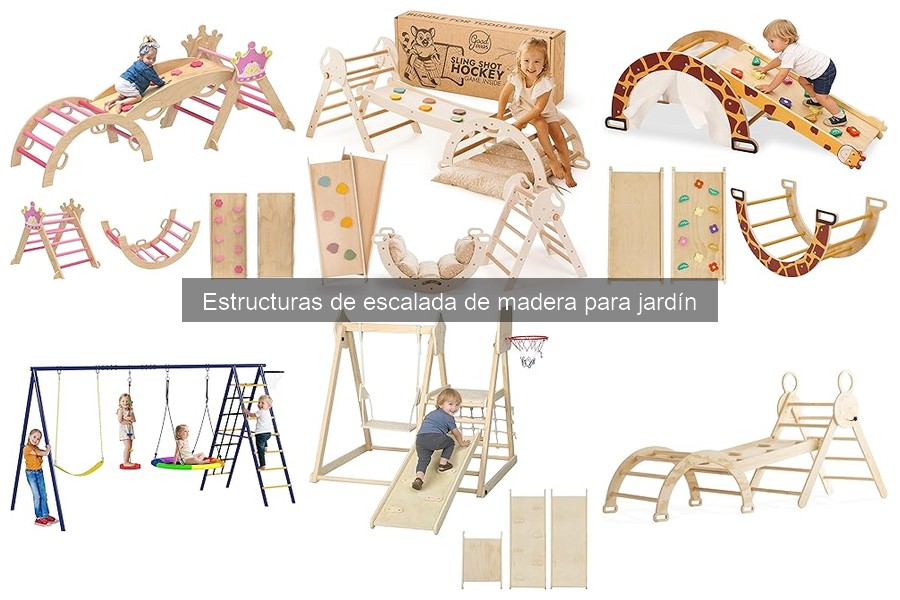 ** Ventajas y desventajas de estructuras de escalada de madera
