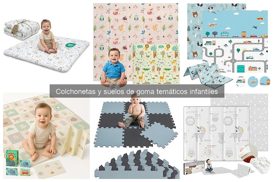 Ventajas y desventajas de las colchonetas de goma infantiles