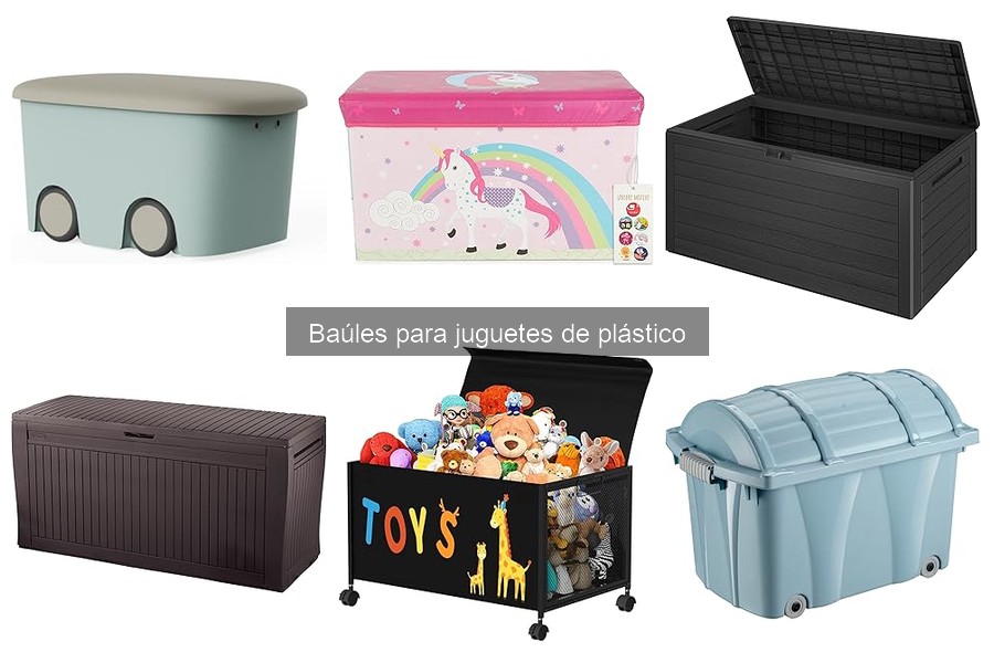 Ventajas y desventajas de los baúles de plástico para juguetes