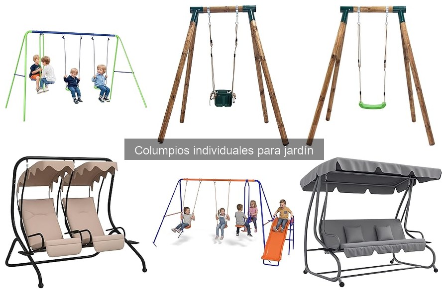 ** Ventajas y Desventajas de los Columpios Individuales para Jardín