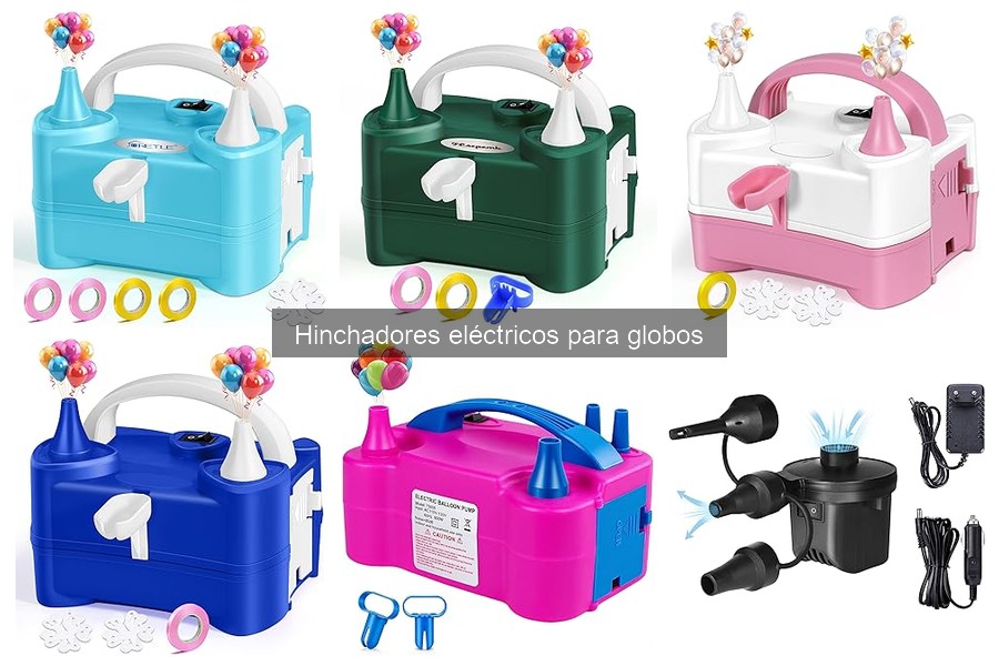 Ventajas y desventajas de los hinchadores eléctricos para globos