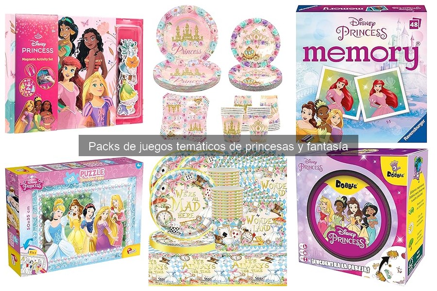 Ventajas y desventajas de los packs de juegos de princesas