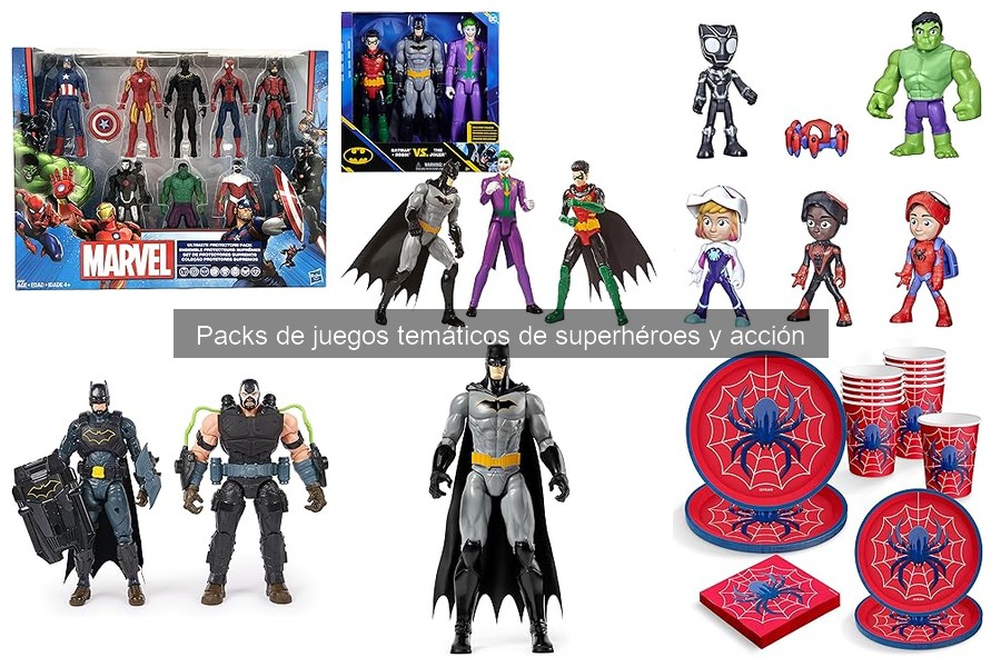 Ventajas y desventajas de los packs de juegos de superhéroes