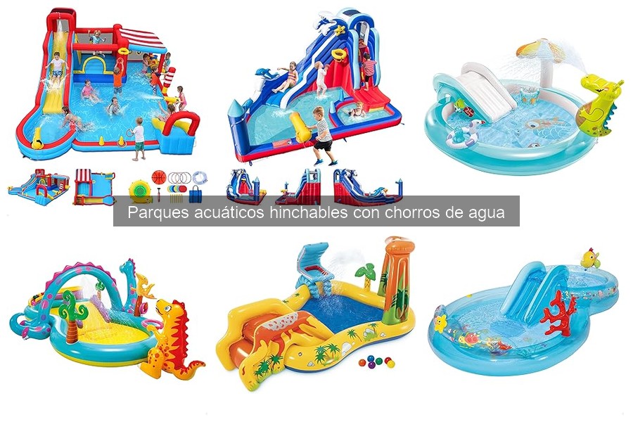 Ventajas y desventajas de los parques acuáticos hinchables