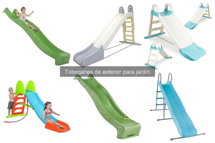 Ventajas y desventajas de los toboganes de exterior para jardín