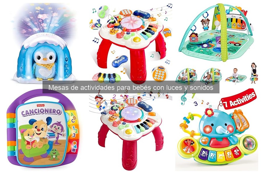 Ventajas y desventajas de mesas de actividades para bebés