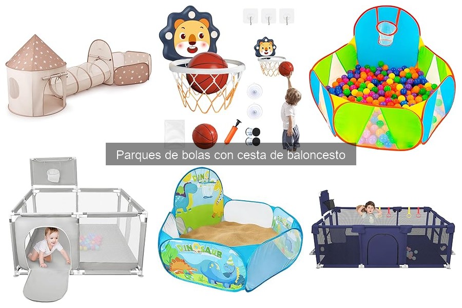 Ventajas y desventajas de parques de bolas con cesta de baloncesto