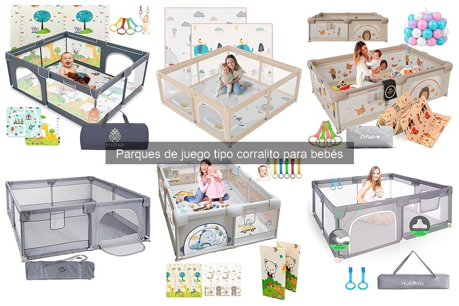Ventajas y desventajas de parques de juego para bebés